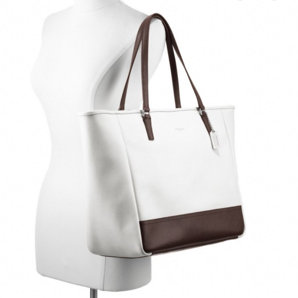 Coach Saffiano Large City Tote